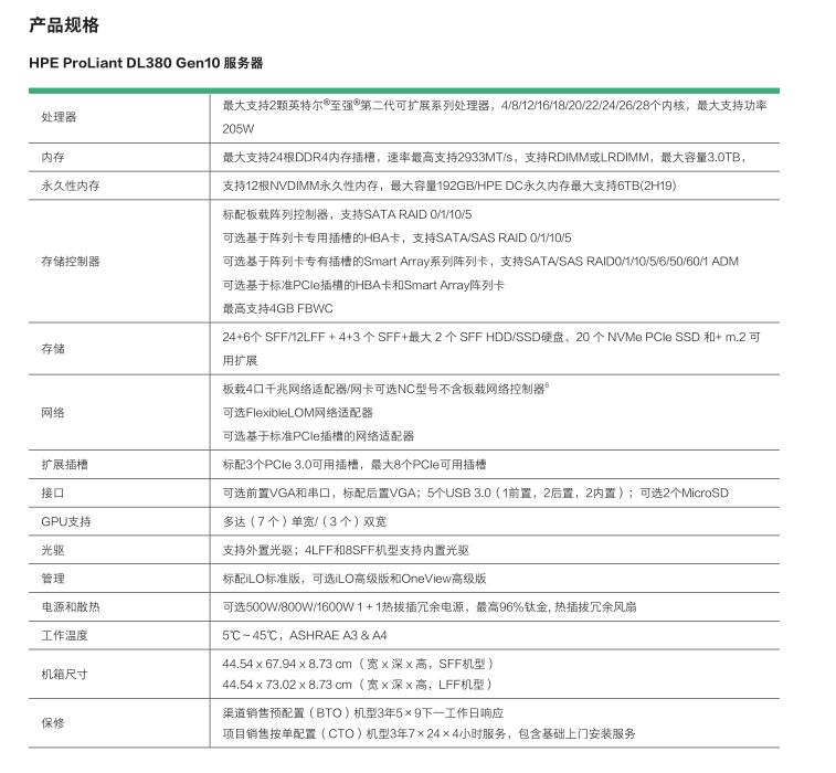 Attachment hp服务器2